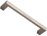 Heritage Brass Rectangular Pull Handle, Satin Nickel - V2056-SN