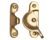Heritage Brass Fitch Pattern Sash Fastener (66mm x 17mm), Polished Brass - V2060-PB