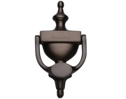 Heritage Brass Urn Door Knocker (Small Or Large), Matt Bronze - V910 152-MB