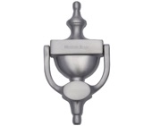 Heritage Brass Urn Door Knocker (Small Or Large), Satin Chrome - V910 152-SC