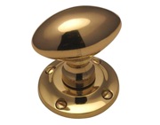Heritage Brass Suffolk Mortice Door Knobs, Polished Brass - V960-PB (sold in pairs)