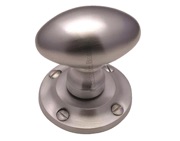 Heritage Brass Suffolk Mortice Door Knobs, Satin Chrome - V960-SC (sold in pairs)