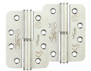 Zoo Hardware Vier Precision 4 Inch Grade 11 Radius Edge Lift-Off Hinge, Satin Stainless Steel - VLHL243RS (sold in pairs)