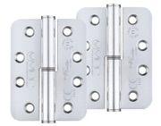 Zoo Hardware Vier Precision 4 Inch Grade 11 Radius Edge Lift-Off Hinge, Polished Chrome - VSLH43CP (sold in pairs)
