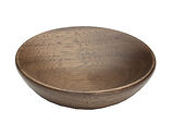 Heritage Brass Wooden Cabinet Knob Bowl Design (65mm Diameter), Walnut Finish - W4328-65-WAL