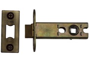 Heritage Brass Heavy Duty 2.5, 3, 4, OR 5 Inch Tubular Latches, Antique Brass - YKAL-AT
