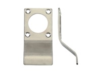 Zoo Hardware ZAS Cylinder Latch Pull Rim Profile (88mm x 43mm), Satin Stainless Steel - ZAS18SS
