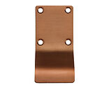 Zoo Hardware Cylinder Latch Pull Blank Profile (88mm x 43mm), PVD Bronze - ZAS19-PVDBZ