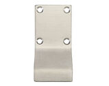 Zoo Hardware Cylinder Latch Pull Blank Profile (88mm x 43mm), Satin Stainless Steel - ZAS19SS