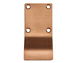 Zoo Hardware Cylinder Latch Pull Blank Profile (88mm x 43mm), Tuscan Rose Gold - ZAS19-TRG