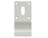 Zoo Hardware Cylinder Latch Pull Standard Profile (88mm x 43mm), Powder Coated White - ZAS20-PCW