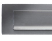 Zoo Hardware ZAS Letter Plate (340mm x 76mm), Satin Stainless Steel - ZAS37SS