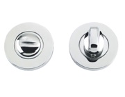 Zoo Hardware ZCS Architectural Bathroom Turn & Release, Polished Stainless Steel - ZCS004PS