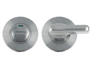 Zoo Hardware ZCS2 Contract Disabled Bathroom Turn & Release With Indicator, Satin Stainless Steel - ZCS2006ISS