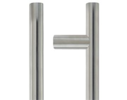 Zoo Hardware ZCS2G Contract Guardsman Pull Handle (19mm or 22mm Bar Diameter), Satin Stainless Steel - ZCS2G300BS