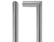 Zoo Hardware ZCS2M Contract Mitred Pull Handles (19mm Bar Diameter), Satin Stainless Steel - ZCS2M150BS