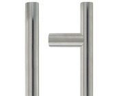 Zoo Hardware ZCSG Architectural Guardsman Pull Handles (19mm OR 21mm Bar Diameter), Satin Stainless Steel - ZCSG300BS