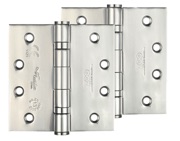 Zoo Hardware 4 Inch Grade 13 Ball Bearing Hinge, Polished Stainless Steel - ZHSS244P (sold in pairs)