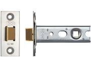 Zoo Hardware Double Sprung Tubular Latches (Bolt Through) - Stainless Steel Finish - ZTLKA64