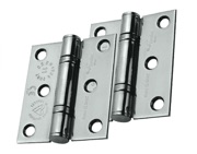 Eurospec Enduro 3 Inch Grade 11 Ball Bearing Hinges, Satin Stainless Steel - HIN13225/11SSS (sold in pairs)