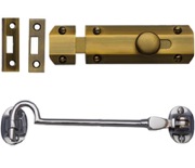 Heritage Brass Door Bolts And Cabin Hooks