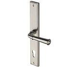 Satin Nickel UPVC or Multi-Point Lock Door Handles