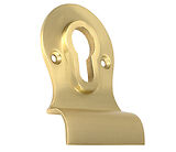 Satin Brass Cylinder Covers And Cylinder Pulls 