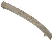 Hafele Dotty Lightweight Bow Cupboard Pull Handles (128mm c/c), Polished Chrome - 101.69.262