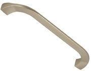 Hafele Ceylon Cupboard Pull Handles (128mm OR 320mm c/c), Brushed Nickel - 102.18.735