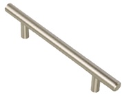 Hafele Barrington T-Bar 12mm Diameter Cupboard Pull Handles (96mm - 907mm c/c), Brushed Satin Nickel - 103.46.601