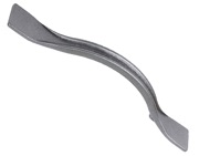 Hafele Raviolo Bow Cabinet Pull Handle (96mm c/c), Pewter - 106.69.295