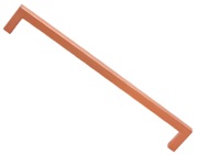 Hafele U Cabinet Pull Handle (Multiple Sizes), Brushed Copper - 108.66.376