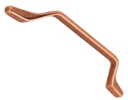 Hafele Osaka Cabinet Pull Handle (96mm, 160mm OR 320mm c/c), Antique Copper - 110.22.053
