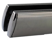 Mila ProStyle uPVC Telescopic Letter Box (310mm x 76mm), Smokey Chrome - 110925