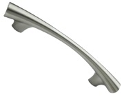 Hafele Arco Cabinet Pull Handle (128mm OR 224mm c/c), Polished Chrome - 111.62.212