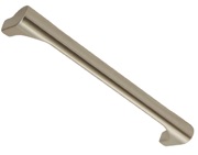 Hafele Colibri Cabinet Pull Handle (160mm OR 320mm c/c), Brushed Satin Nickel - 111.62.426
