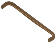 Hafele Swing D Cabinet Pull Handle (64mm, 160mm OR 320mm c/c), Matt Brass - 111.71.500
