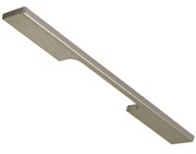 Hafele Arve Cabinet Pull Handle (160mm c/c), Polished Chrome OR Brushed Satin Nickel - 112.62.203
