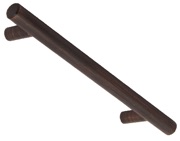 Hafele Bartram Cupboard Pull Handles (128mm OR 160mm c/c), Brushed Oil Rubbed Bronze - 117.97.162