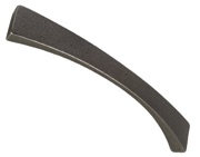 Hafele Taper Bow Cabinet Pull Handles (160mm c/c), Cast Iron - 120.64.013