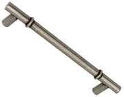 Hafele Lamont 1 Ring Design Bar Handle, Pewter - 120.89.912