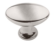Hafele Pearl Cupboard Knob (28mm Diameter), Satin Nickel - 133.09.410