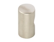 Hafele Leo Cupboard Door Knob (12mm OR 20mm Diameter), Brushed Satin Nickel - 135.63.601