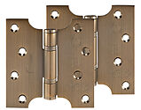 Frisco Eclipse Grade 13 - 4 Inch Stainless Steel Thrust Bearing Parliament Hinges, Matt Antique Brass - 14989MAB (sold in pairs)