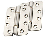 Frisco Eclipse 4 Inch Grade 13 Thrust Bearing Hinges Anti-ligature, Satin Stainless Steel - 14999 (sold in pairs)