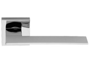 Excel Frascio Blade Lever on Square Rose, Polished Chrome - 1500/50Q/PCP (sold in pairs)