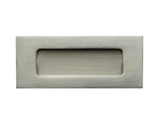 Hafele Maine Inset Cupboard Door Pull (40mm x 90mm), Brushed Satin Nickel - 151.73.601