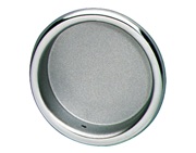 Hafele Aaron Inset Cupboard Door Pull (45mm Diameter), Polished Nickel - 153.20.733