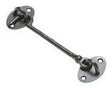 Kirkpatrick Smooth Black Malleable Iron Cabin Hook (Various Sizes) - AB1637