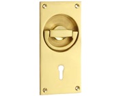 Croft Architectural Flush Lock Ring Door Handles, *Various Finishes Available - 1804 (sold in singles)
